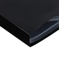 Папка с 10 вкладышами А4, 500 мкм, Calligrata, текстура &laquo;песок&raquo;, чёрная