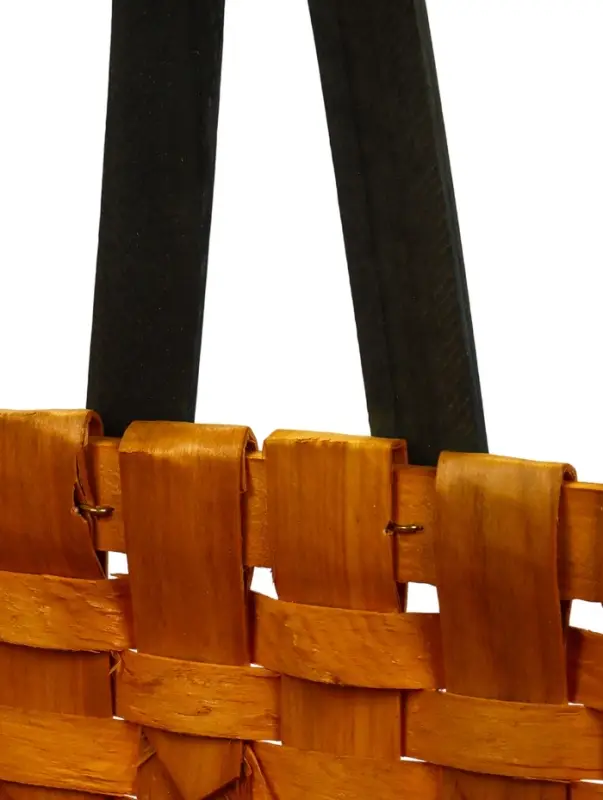 Корзина плетеная 28х23х16 см ручка h=15 см коричневый Корзина плетеная 28х23х16 см ручка h=15 см коричневый