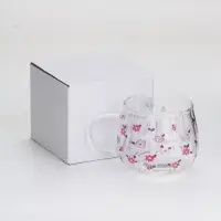 Кружка стеклянная «Цветы», 350 мл Кружка стеклянная «Цветы», 350 мл