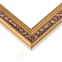 Рама для картин и зеркал Estelle Classic, 50&times;70 см, золото с коричневым