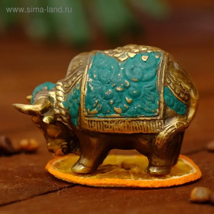 Сувенир бронза  Сувенир бронза "Бычок" 6,5х4х4,5 см