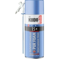Пена монтажная бытовая Kudo Home 15+, всесезонная, 520 мл 204089