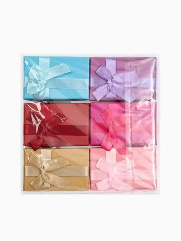 Набор коробочек подарочных 6 шт. под набор &laquo;Палетка&raquo;, 5&times;8, цвет МИКС (4573909)