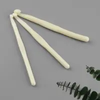 Набор крючков для вязания, d=7/8/9 мм, 14 см, 3 шт., белый