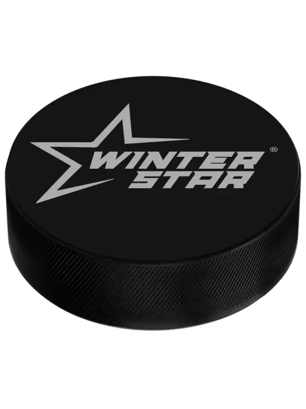 Шайба хоккейная Winter Star, детская, d=6 см