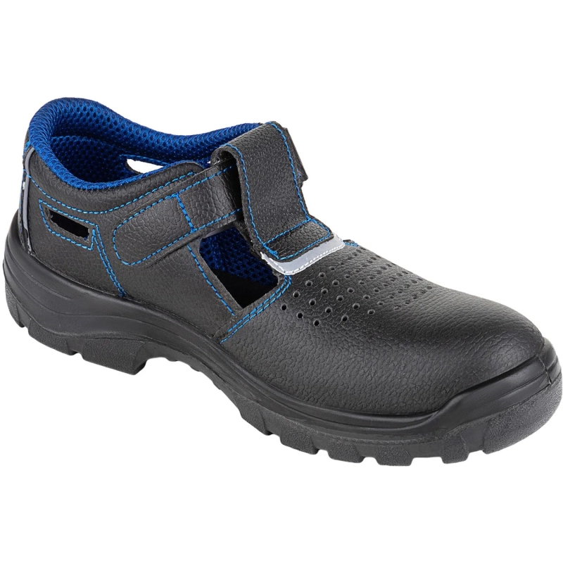 Полуботинки с перфорацией (сандалии) рабочие (мод.21) с мет/поднос (р.42)