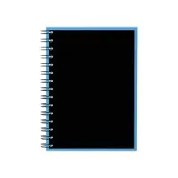 Тетрадь на спирали ErichKrause. Accent А5, 120 листов, в клетку, глянцевая ламинация, льняное тиснение, блок офсет, белизна 100%, МИКС