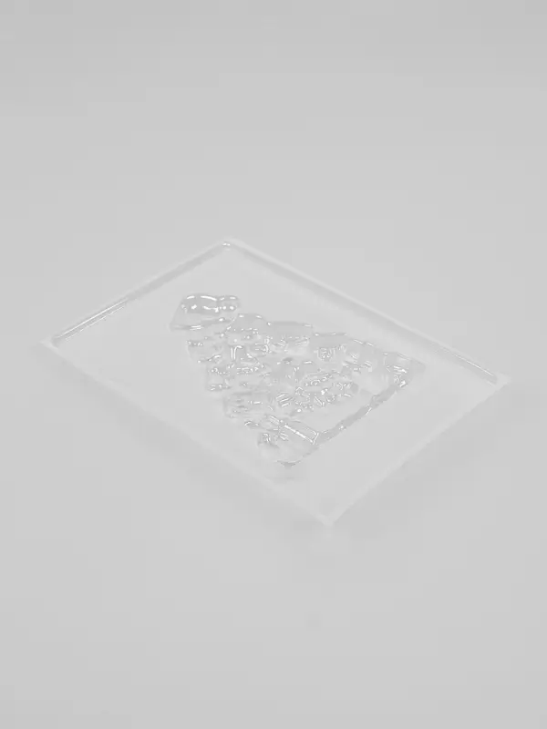 Подсвечник из гипса  Подсвечник из гипса "Ёлочка"