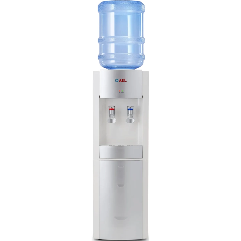Кулер для воды AEL LD-AEL-28 white/silver напольный электронное охлаждение