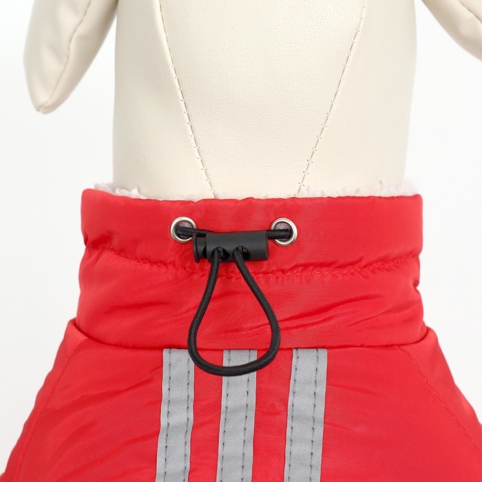 Комбинезон Комбинезон "Спорт" с светоотрожающими полосами, размер XL (ДС 40, ОГ 50, ОШ 40 см), красный 966720