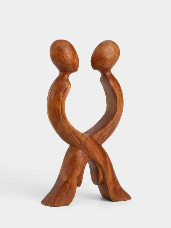 Абстракция &laquo;Любовь&raquo;, 12&times;3&times;20 см, дерево суар
