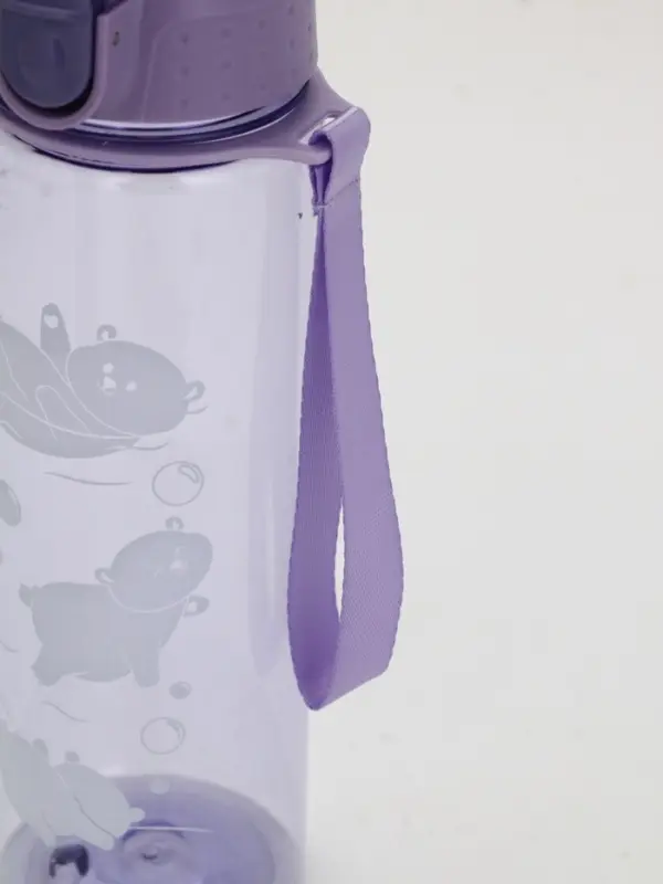 Бутылка для воды пластиковая &laquo;Медведи&raquo;, 600 мл