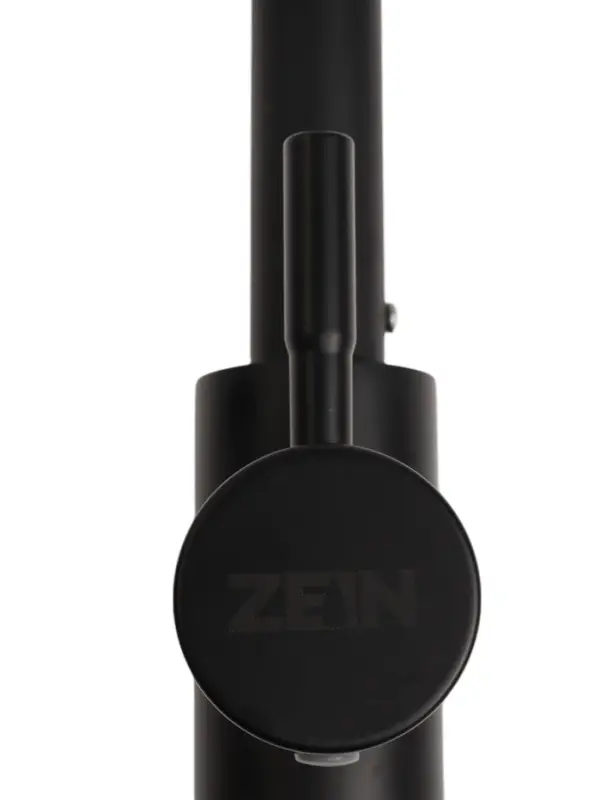 Смеситель для кухни ZEIN Z2506, высокий излив, картридж керамика 40 мм, нерж. сталь, черный