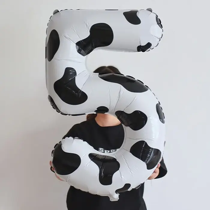 Воздушный шар фольгированный 40" &laquo;Цифра 5&raquo;