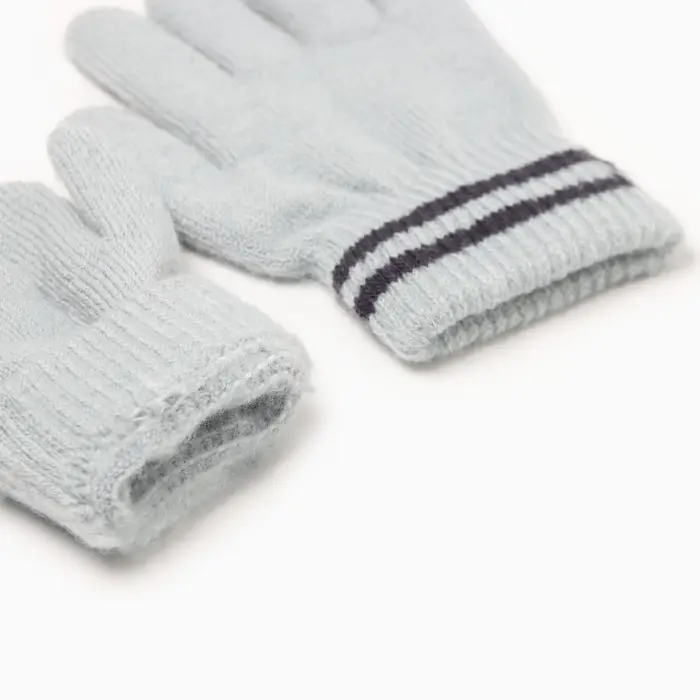 Перчатки детские MINAKU, цвет голубой, 13 см