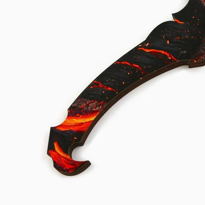 Деревянное оружие, детское сувенирное &laquo;Огненный&raquo;, топор шадоу, 11.1&times;22.9 см
