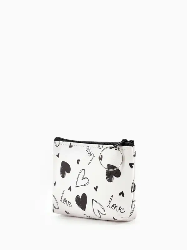 Кошелек жен 13-01-01 Июнь2504, 11*3,5*8,5 см, отд на молнии, белый-черный Кошелек жен 13-01-01 Июнь2504, 11*3,5*8,5 см, отд на молнии, белый-черный