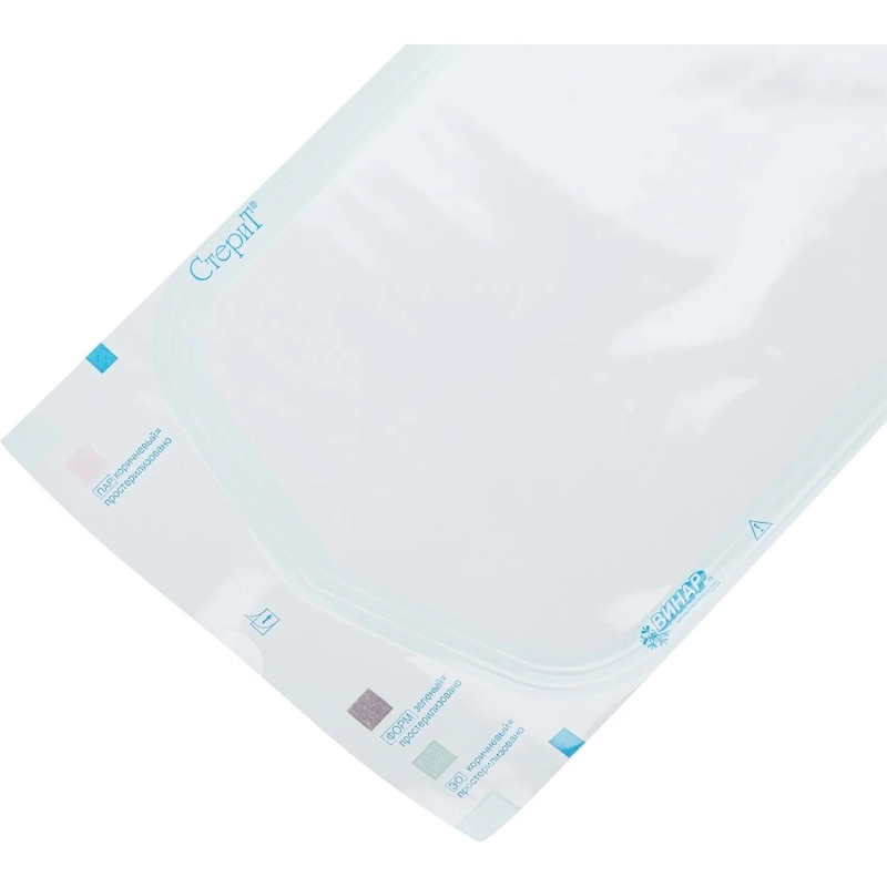 Пакет для стерилизации комбинир. 140 х 295 мм самокл. 100 шт/уп СтериТ