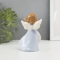 Фигурка керамика &laquo;Девочка-ангел в цветном платье с шляпкой&raquo;, 14&times;8.5&times;6.5 см, МИКС