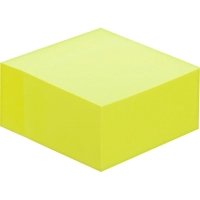 Стикеры Attache Simple куб 76х76, желтый неон 400 л