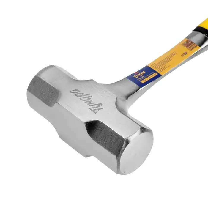 Кувалда ТУНДРА ПРОФИ, цельнокованая, двухкомпонентная рукоятка, 2 кг Кувалда ТУНДРА ПРОФИ, цельнокованая, двухкомпонентная рукоятка, 2 кг