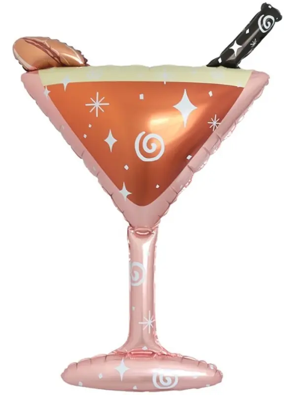 Воздушный шар фольгированный 44" &laquo;Бокал мартини&raquo;, фигура