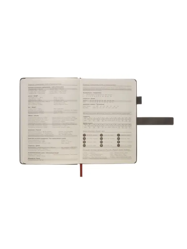 Ежедневник недатированный формат А5, с хлястиком, 80л, линия, пвх, Серый Ежедневник недатированный формат А5, с хлястиком, 80л, линия, пвх, Серый