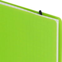 Бизнес-тетрадь Тетрадь Attache Neon А4 96л кл.спираль обл.пластик зеленый