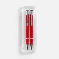 Набор из 2 ручек Keskus Soft Touch, красный