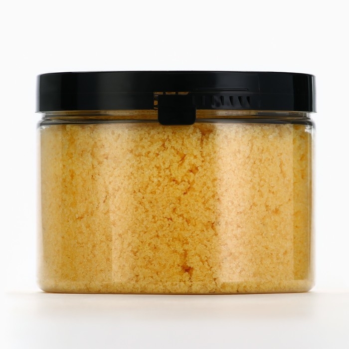 Скраб для тела соляной, 300 г, аромат дыни, BEAUTY FOOD