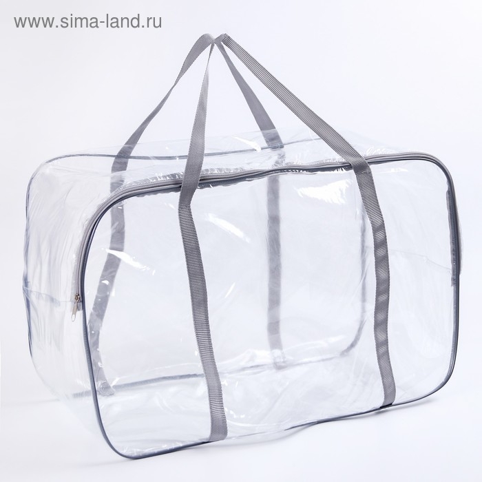 Набор сумок в роддом, 3 шт., цвет прозрачный/серый Набор сумок в роддом, 3 шт., цвет прозрачный/серый
