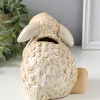 Копилка для денег керамика &laquo;Кудряш бараш&raquo;, беж, 11.6&times;11.5&times;12 см