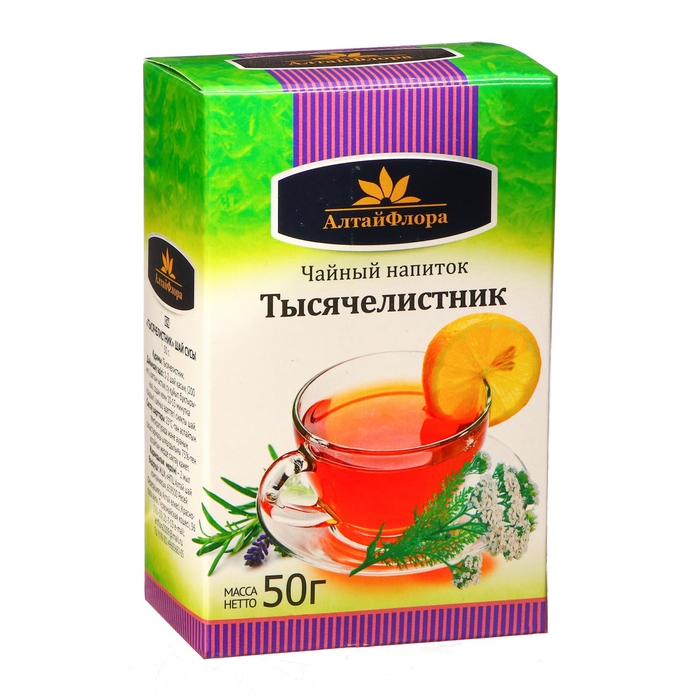 Напиток чайный  Напиток чайный "Тысячелистник" 50 гр