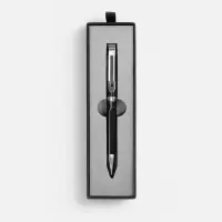 Ручка шариковая Phase, ver.2 в футляре, черная Ручка шариковая Phase, ver.2 в футляре, черная