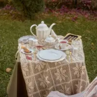 Тарелки SL Home &laquo;Аманде&raquo;, d=21 см, набор 2 шт., фарфор, белые