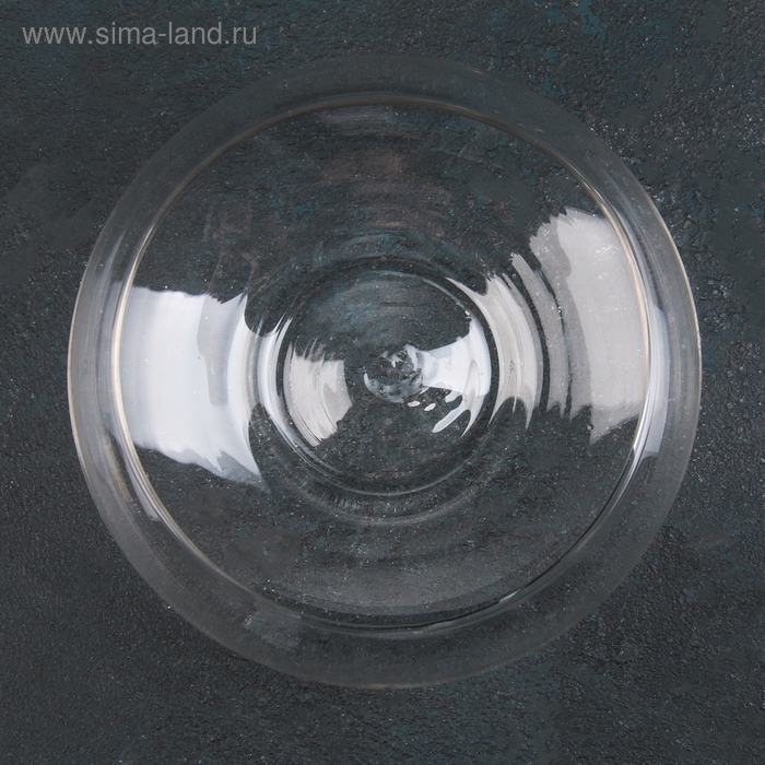 Конфетница Magistro «НЛО», 650 мл, 15,5×7 см, стекло, прозрачная Конфетница Magistro «НЛО», 650 мл, 15,5×7 см, стекло, прозрачная