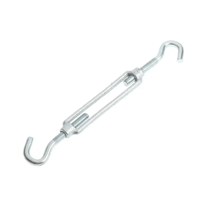 Талреп крюк-крюк ТУНДРА krep, DIN1480, М6, оцинкованный, 1 шт. Талреп крюк-крюк ТУНДРА krep, DIN1480, М6, оцинкованный, 1 шт.