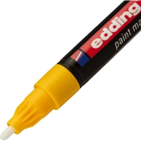 Маркер лаковый E-51 на водной основе, жёлтый, 1-2 мм