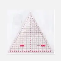 Линейка для квилтинга и пэчворка &laquo;Треугольник&raquo; 60&deg;, 20&times;23&times;0.3 см