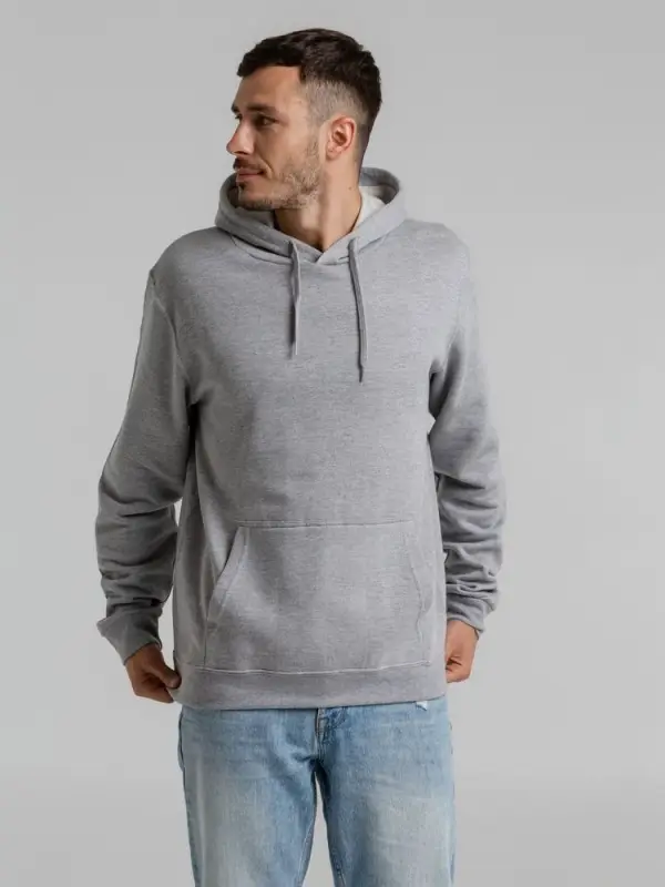 Толстовка с капюшоном Snake II серый меланж, размер XS Толстовка с капюшоном Snake II серый меланж, размер XS