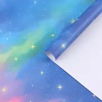 Бумага упаковочная крафт &laquo;Космос&raquo;, 50&times;70 см