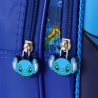 Рюкзак школьный со светодиодными лампочками &laquo;Синий Монстрик&raquo;