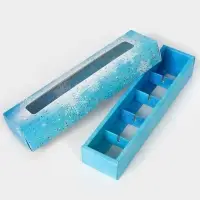 Коробка под 5 конфет «С Новым годом!», 21×5×3.3 см