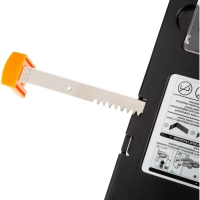 Дырокол Attache до 110 листов, металлический, мощный, черный