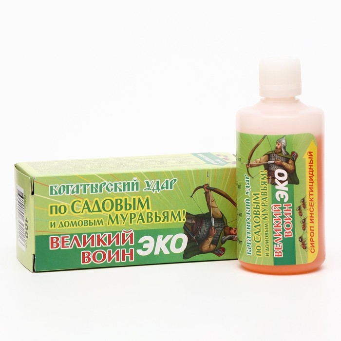 Сироп от муравьев Великий воин, 100 мл Сироп от муравьев Великий воин, 100 мл