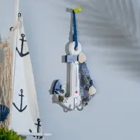 Термометр домашний настенный с крючком &laquo;Якорь с чайкой&raquo;, 12&times;9.5&times;2.5 см