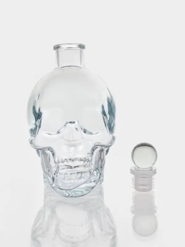 Штоф &laquo;Череп. Хэллоуин&raquo;, 400 мл, стекло, прозрачный