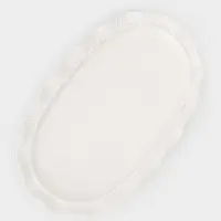 Блюдо сервировочное Breeze, 30.5&times;19&times;2 см, керамика, белое