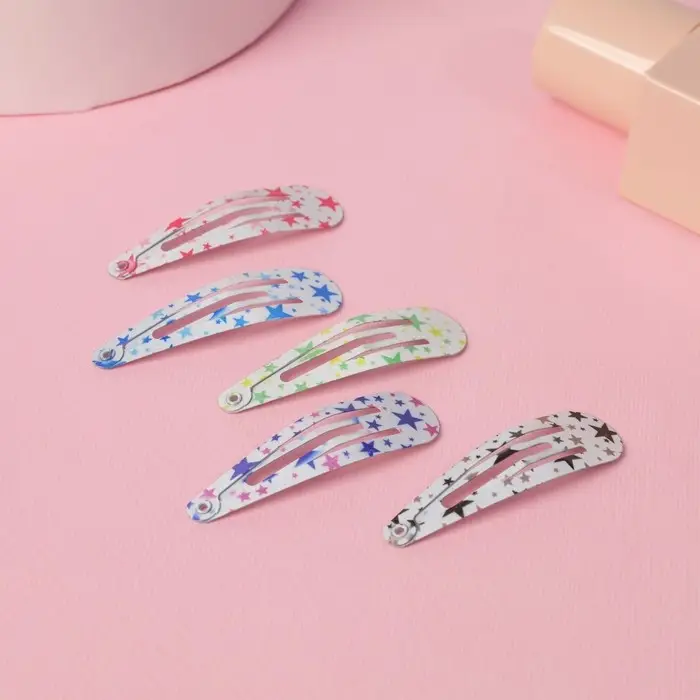 Невидимка для волос  Невидимка для волос "Классика" (набор 10 шт) звездочки