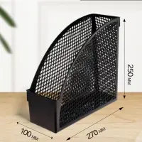 Лоток для бумаг &laquo;Офис-класс&raquo;, А4, сборный, вертикальный, 1 отделение, ширина 100 мм, МИКС